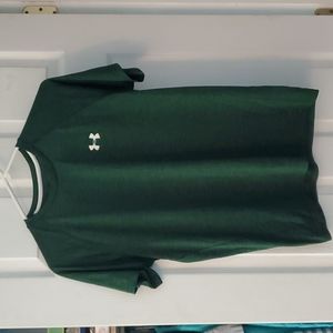 Under Armour Dark green dry fit boys t-shirt